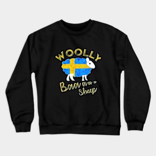 Woolly the Swedish Sheep Crewneck Sweatshirt